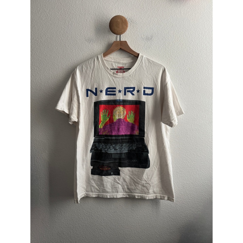 Pleasures x N.E.R.D Graphic Tshirt Mens Large